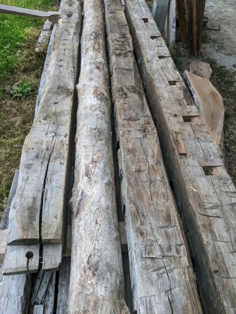 Handhewn beams 768x1024